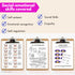 Countdown to Spring Break, School Counseling Spring Activity Pack